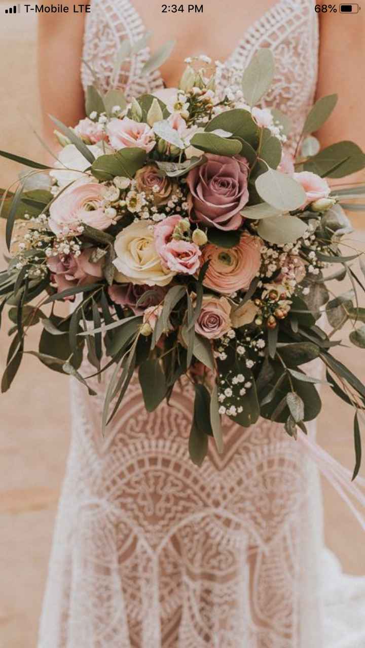 How big is your bouquet going to be? - 1