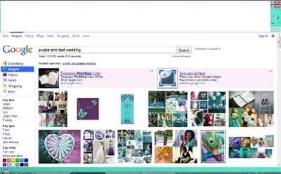 purple and teal!