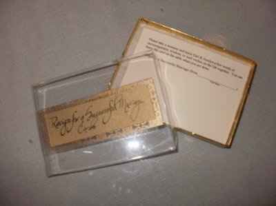 DIY advice cards