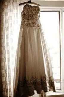 Colored wedding dress?