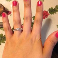 Multiple wedding bands.