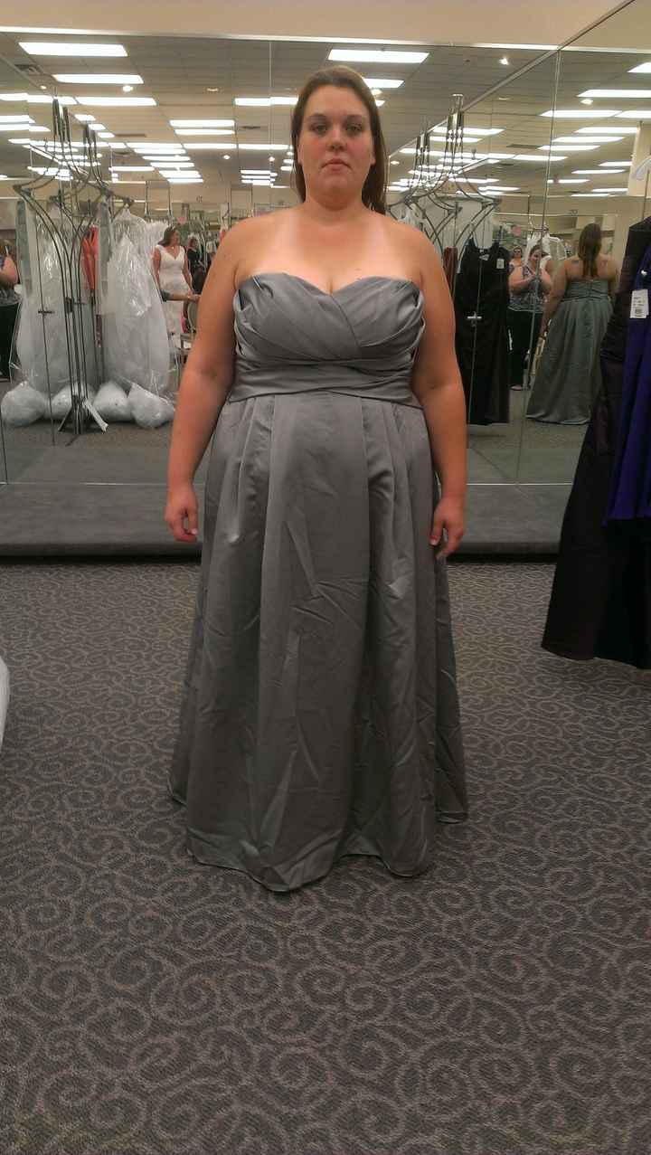 All my bridesmaid gowns....