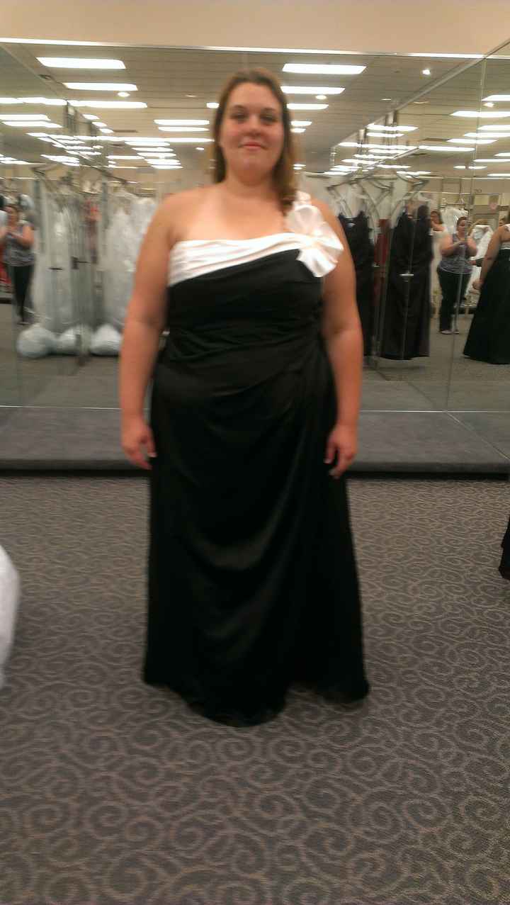 All my bridesmaid gowns....