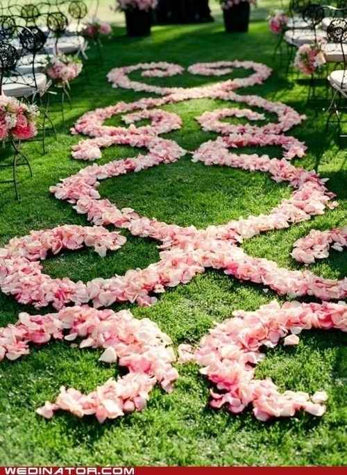 Anyone DIY'ing A Petal Aisle Runner?? - 1