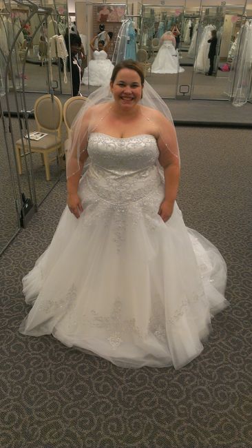Went looking at dresses today -update with a pic