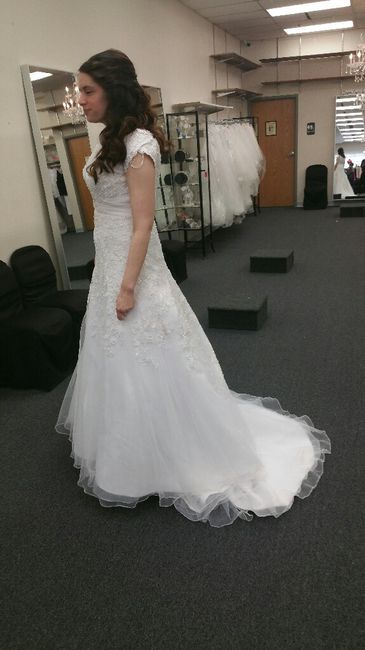 The tale of the three and a half wedding dresses - 2