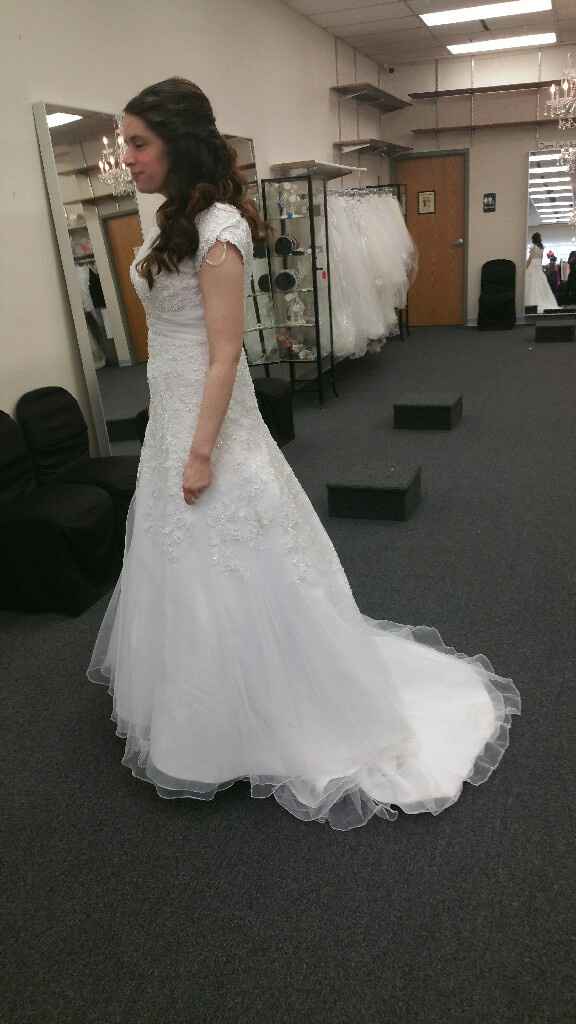 The tale of the three and a half wedding dresses - 2