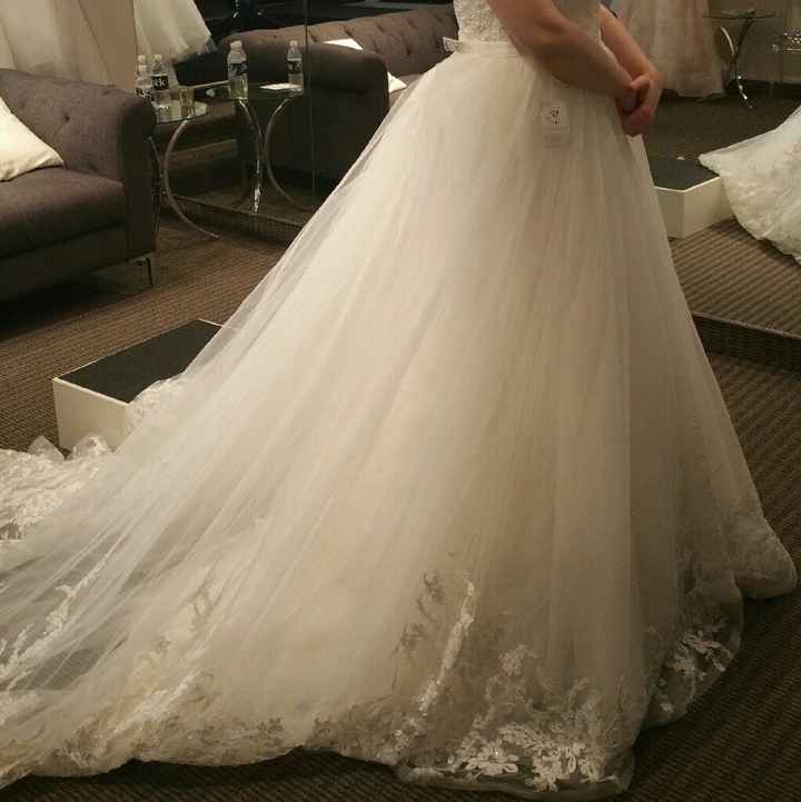 The tale of the three and a half wedding dresses - 3