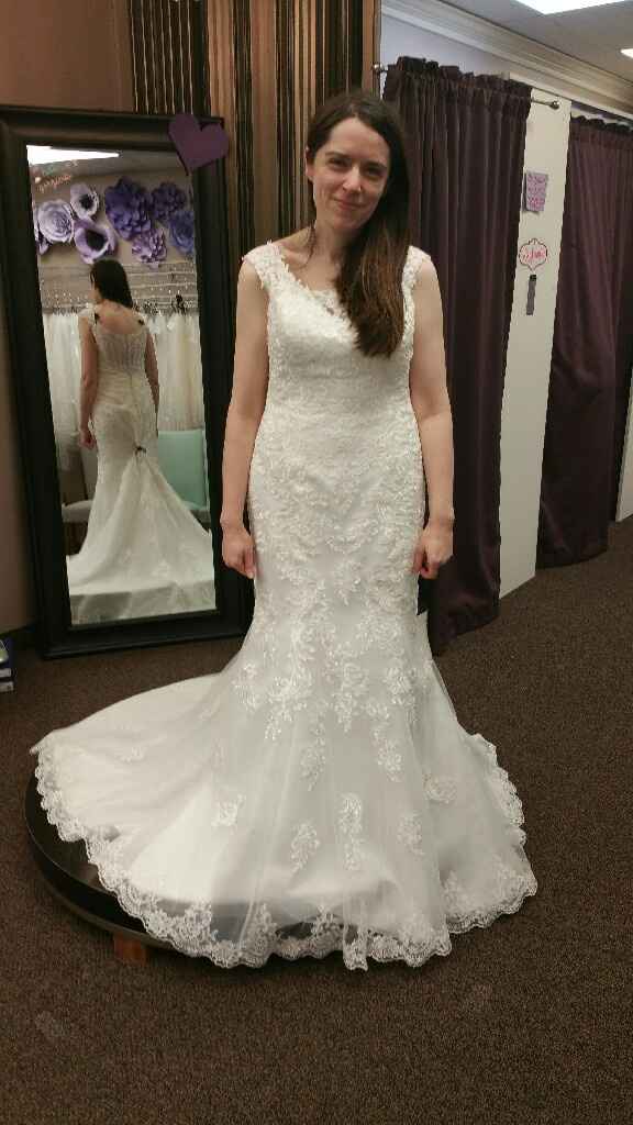 The tale of the three and a half wedding dresses - 4