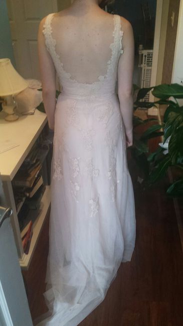 Does my dress look homemade?