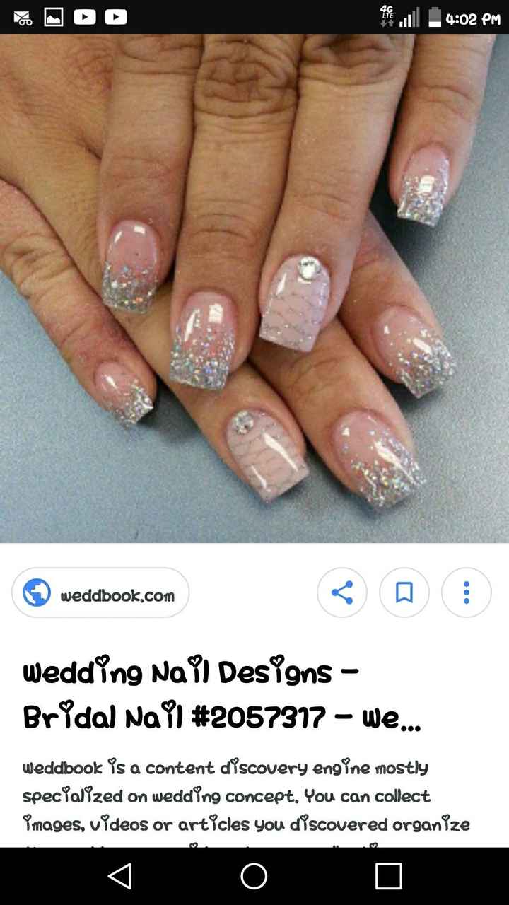 Nail treatment for the big day - 1