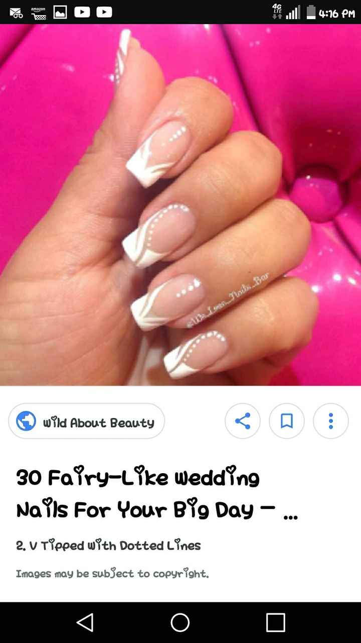 Nail treatment for the big day - 2