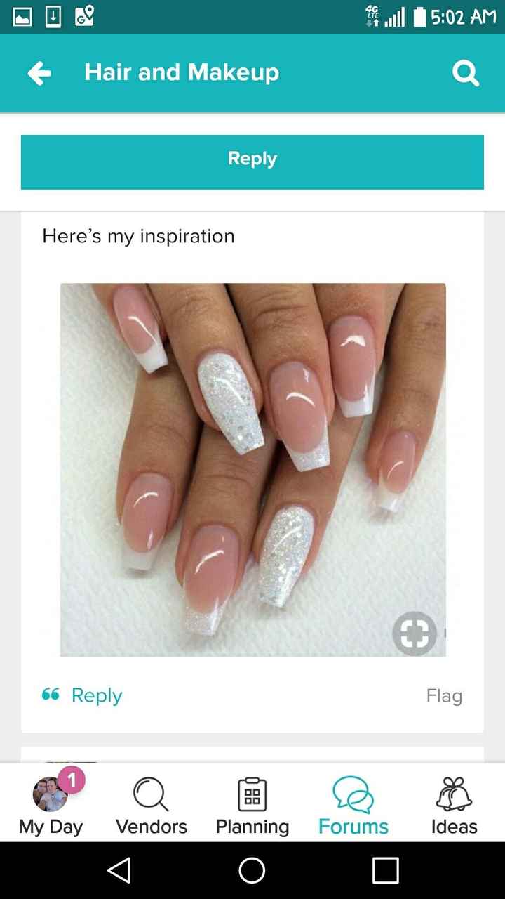 Nail treatment for the big day - 3