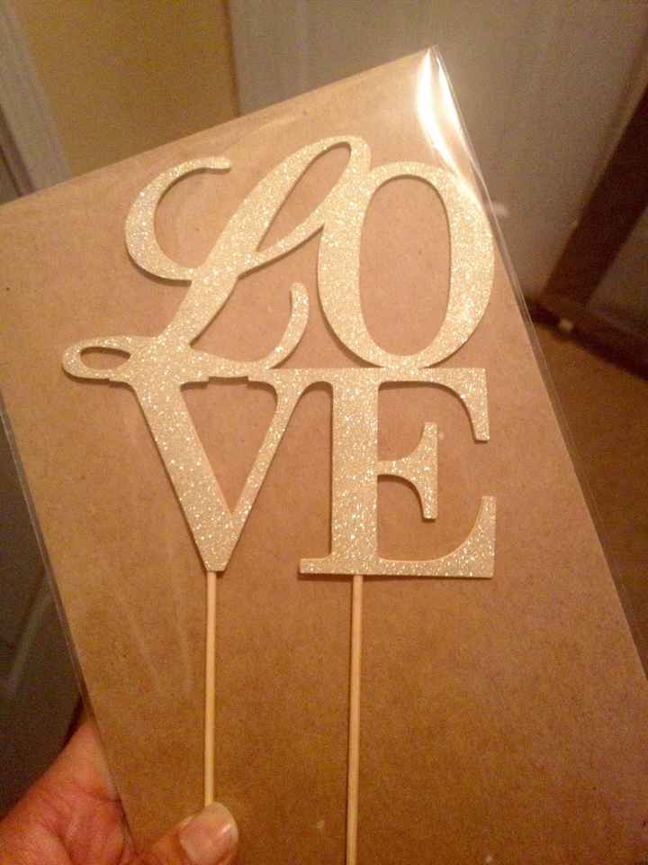 Let's see some cake toppers!