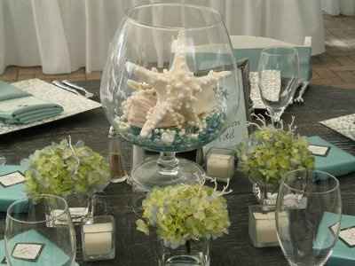 Beach Centerpieces