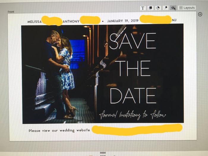 Save the Dates ordered! - 1