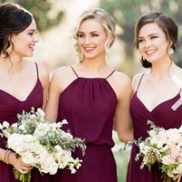 burgundy dresses