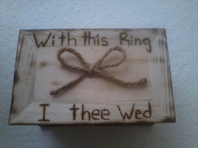 DIY Ring Box! (pics)