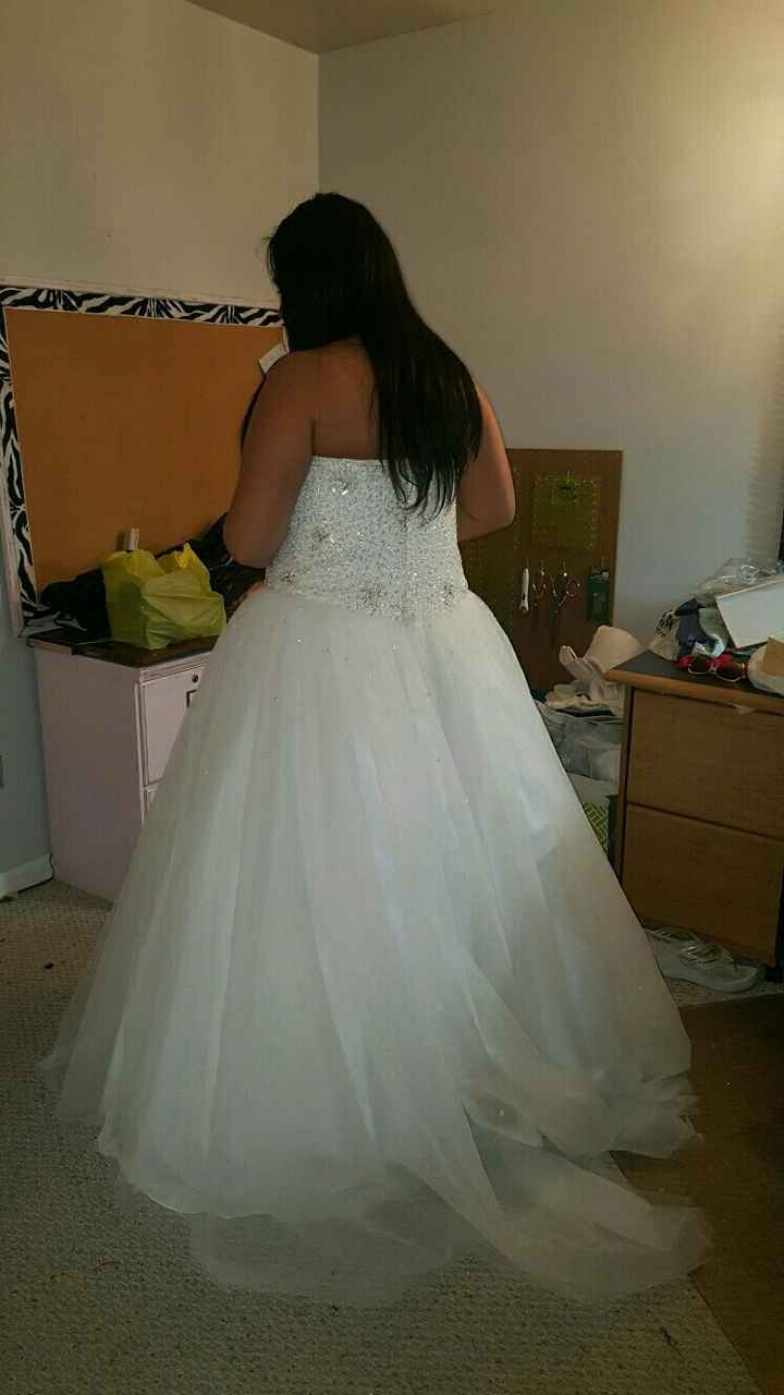 Final dress fitting is completed. ...Yaay