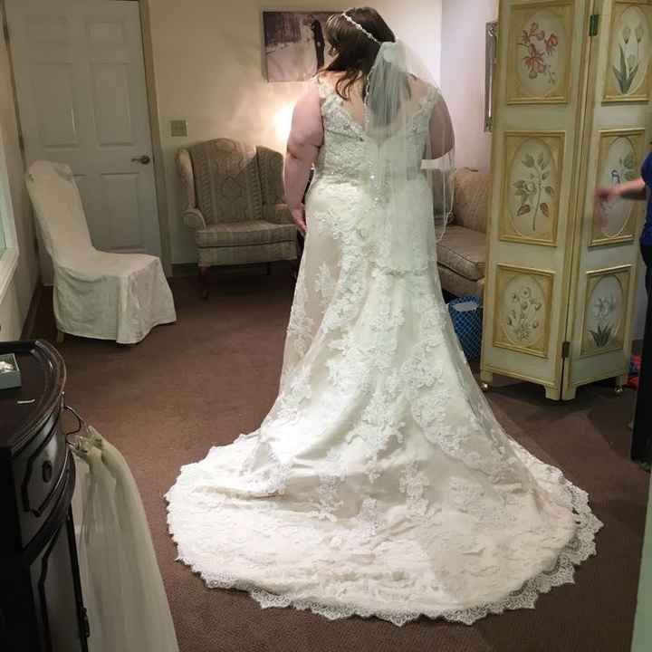 Year and a half out! Also dress debate