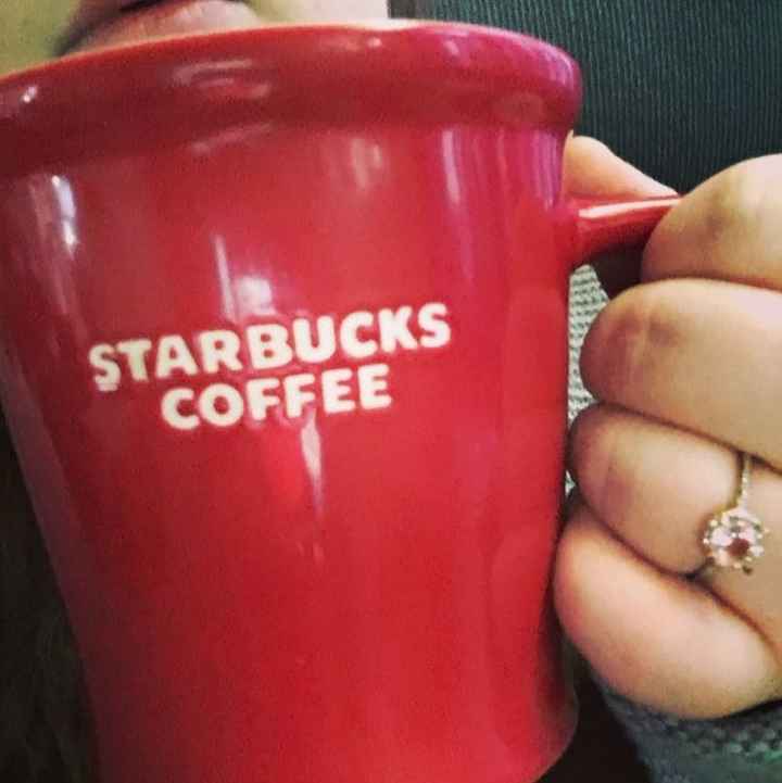 Shameless Mug/Engagement Ring Pics!