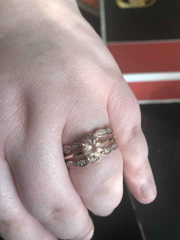 Got my wedding band, not sure if I love it.