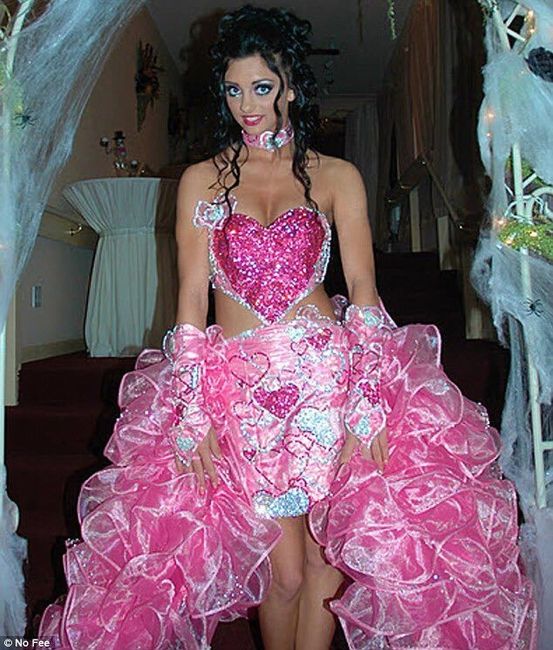 That's some wedding dress