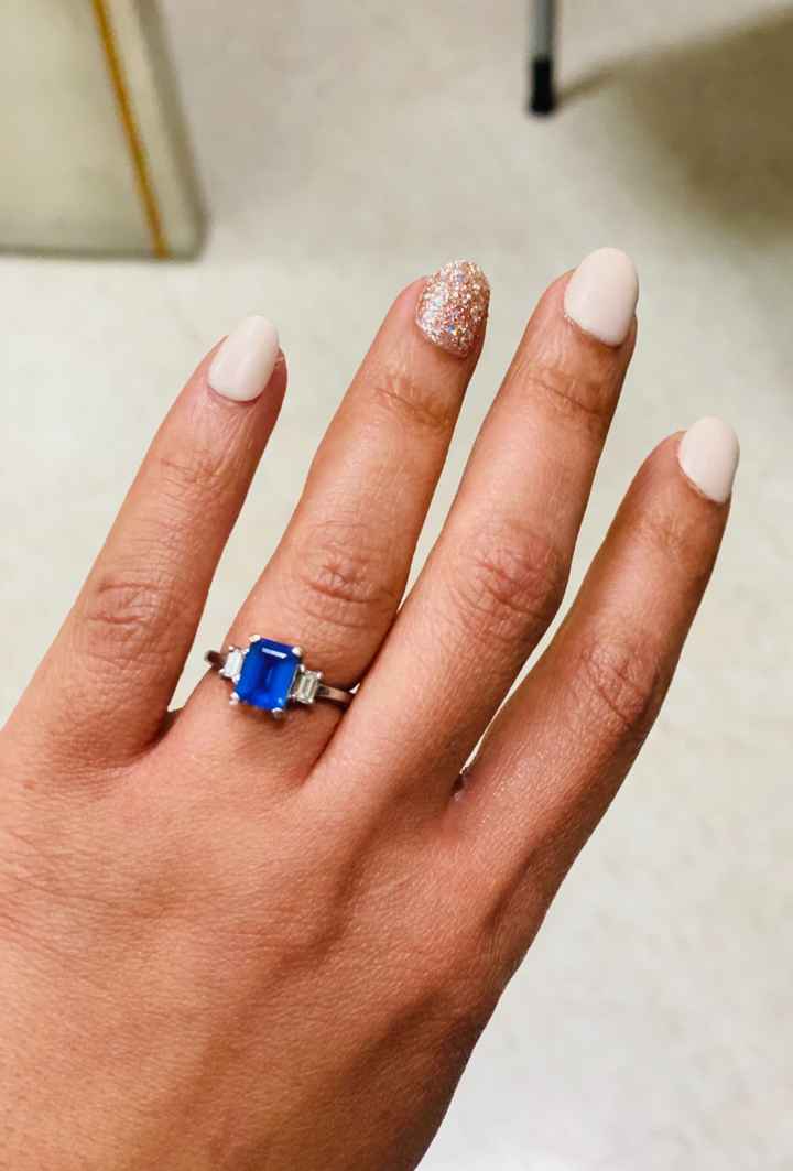 Alternative Engagement Rings/wedding Bands for Woc & Moc - 1