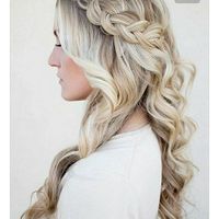 Wedding makeup trial pic, hate my hair trial- help!!!!!