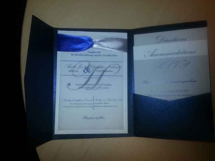 DIY Wedding invitations