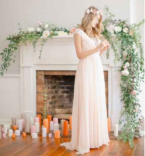 Around how much would this floral decoration/garland for a mantle cost?