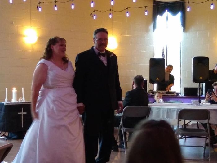 moment we were pronounced man and wife