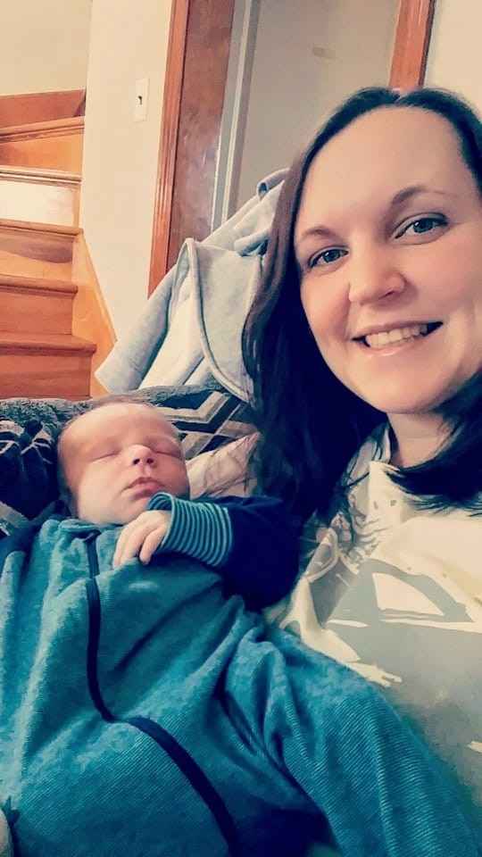 My niece Savannah and her baby