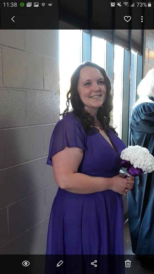 my niece/MOH at my wedding