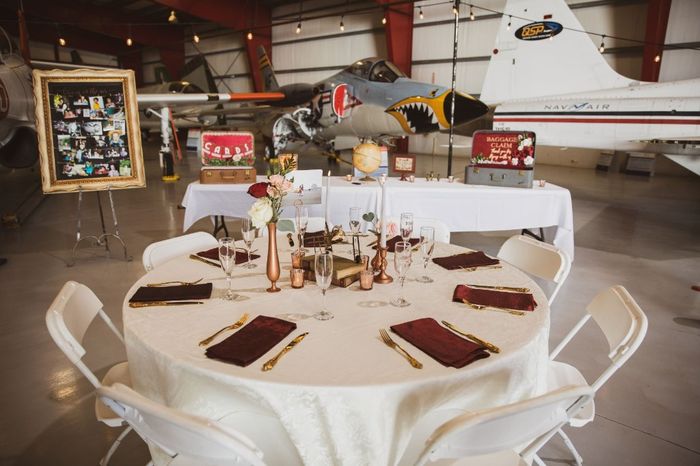 Does it look funny if the centerpieces are different colors? - 2