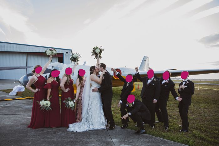 Uneven bridal party - 2