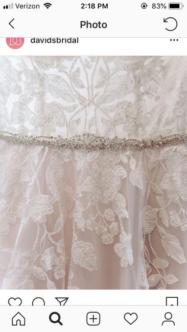 David bridal dress 8