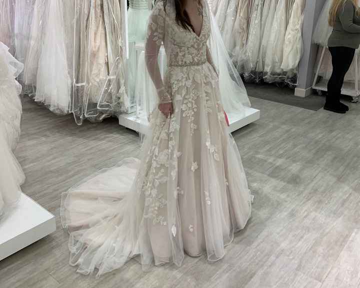 David bridal dress - 3