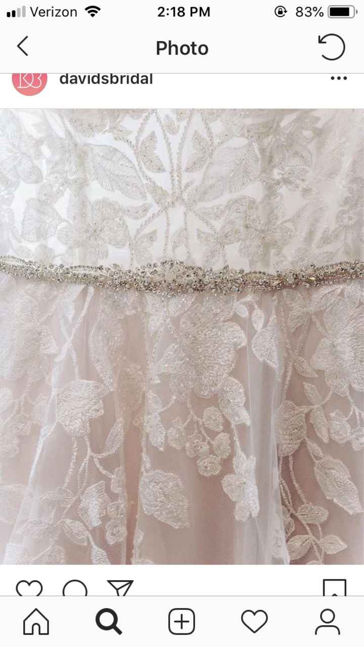 David bridal dress - 4