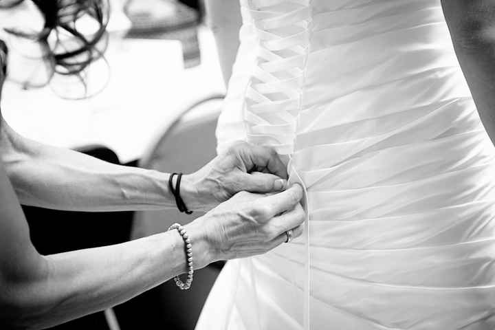 Contemplating giving away wedding dress