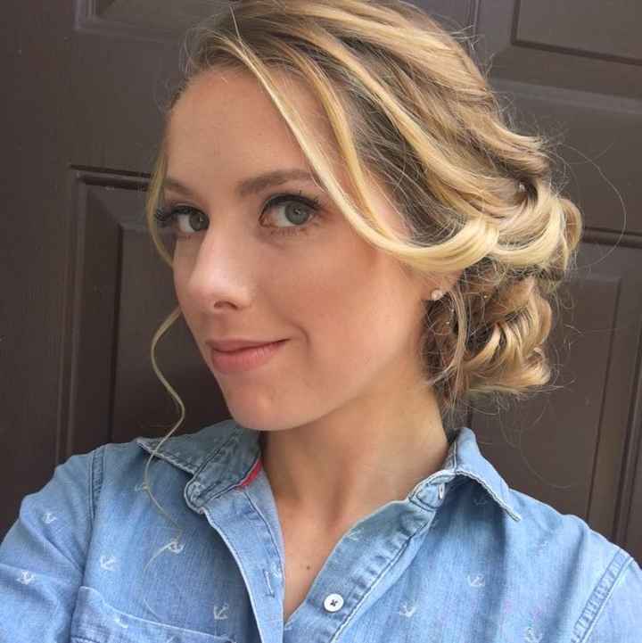 Had my hair and make up trial!!