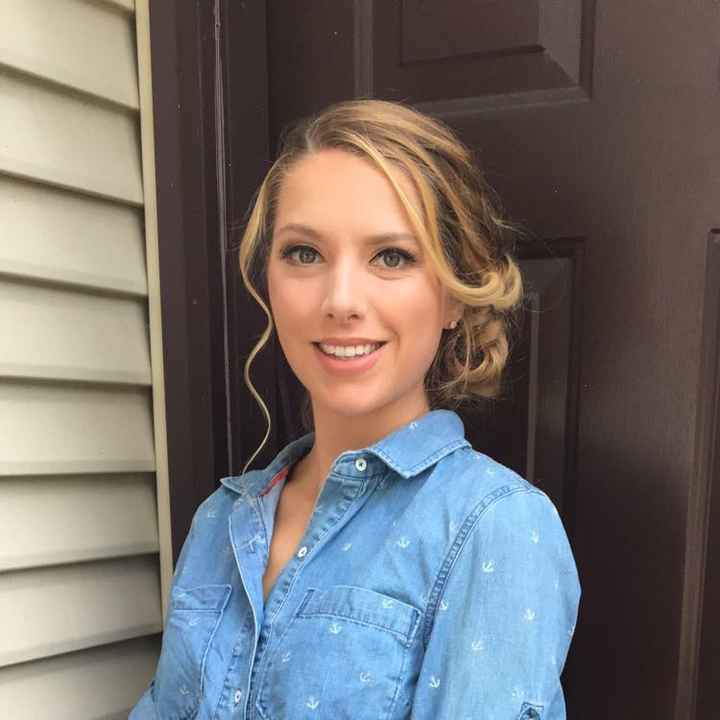 Had my hair and make up trial!!