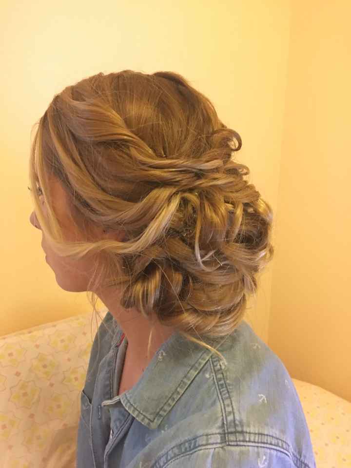 Had my hair and make up trial!! Looking for suggestions