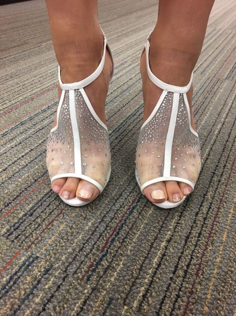 Do these shoes match the dress?