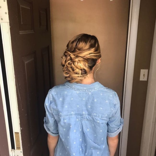 Had my hair and make up trial!!