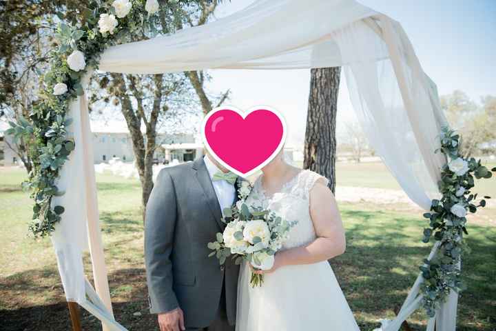 diy ceremony backdrop/arch? - 2