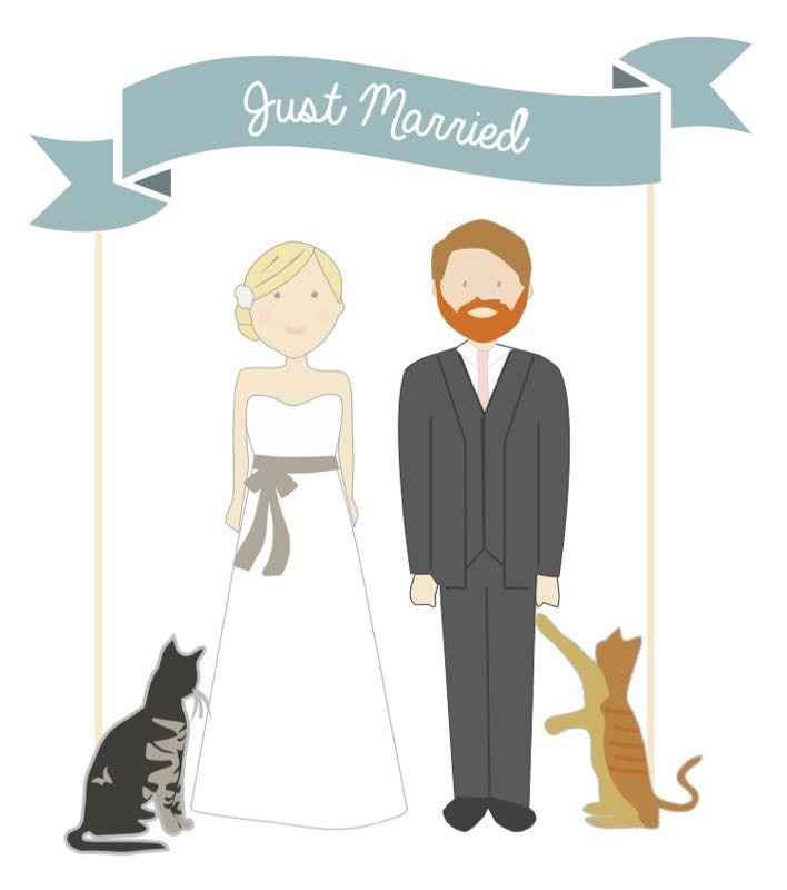 In love with my cake topper!