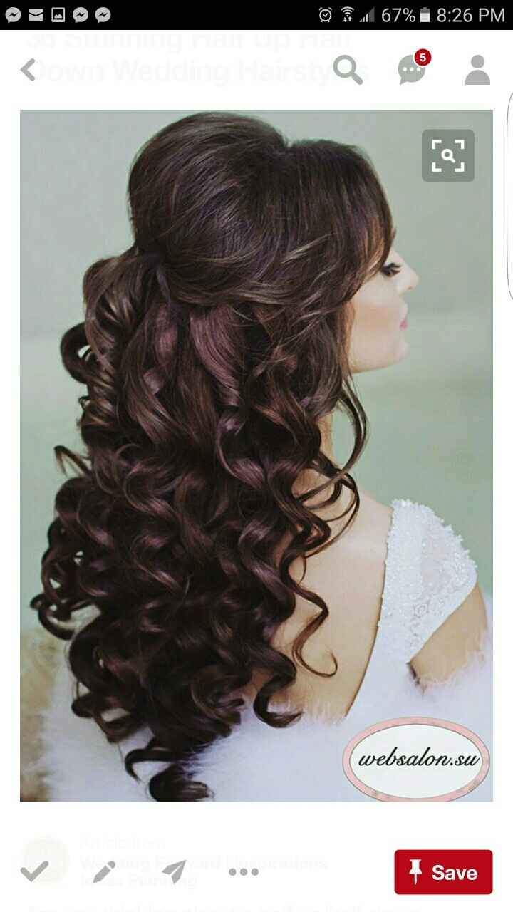 Show me your wedding hair!