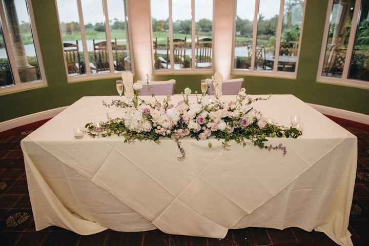 Sweetheart table