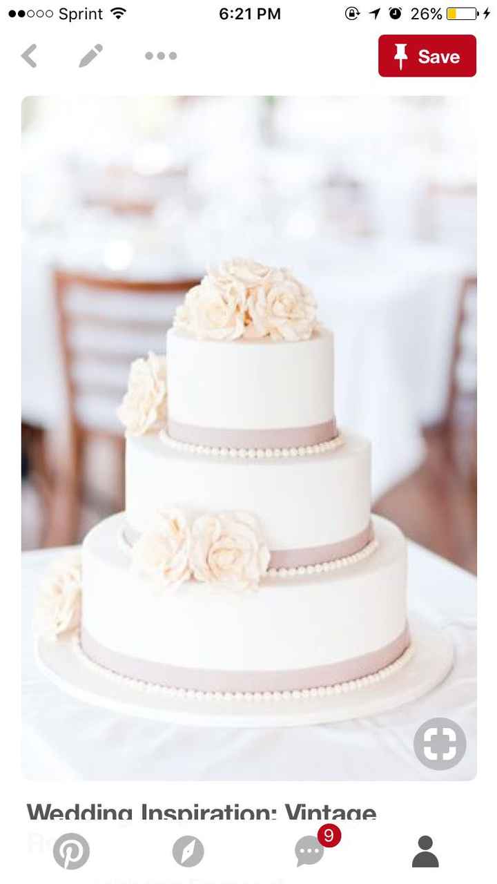  Show me your wedding cake/ wedding cake inspo! - 1